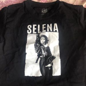 selena quintanilla crop shirt